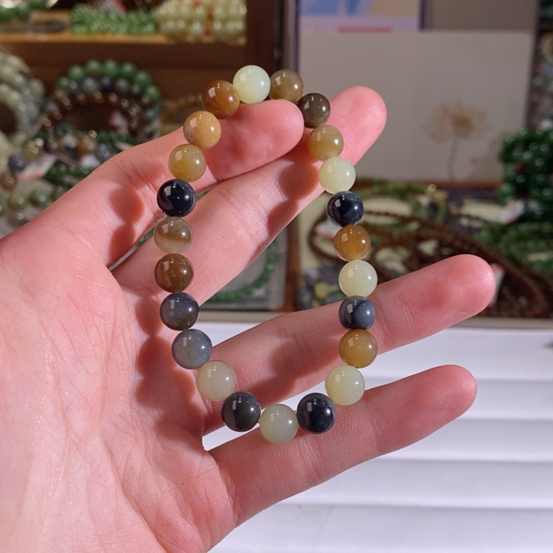 和田玉手链未镶嵌