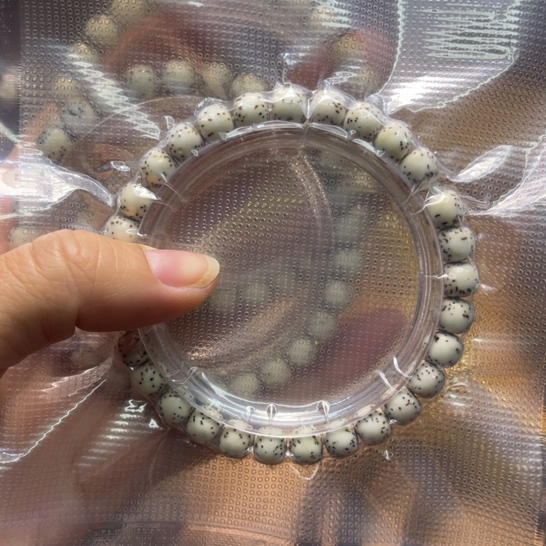 手串星月菩提原白