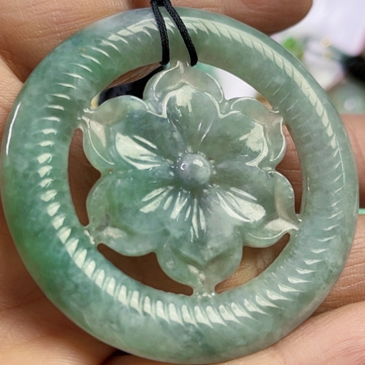 【闪购商品】翡翠项链未镶嵌天然翡翠吊坠