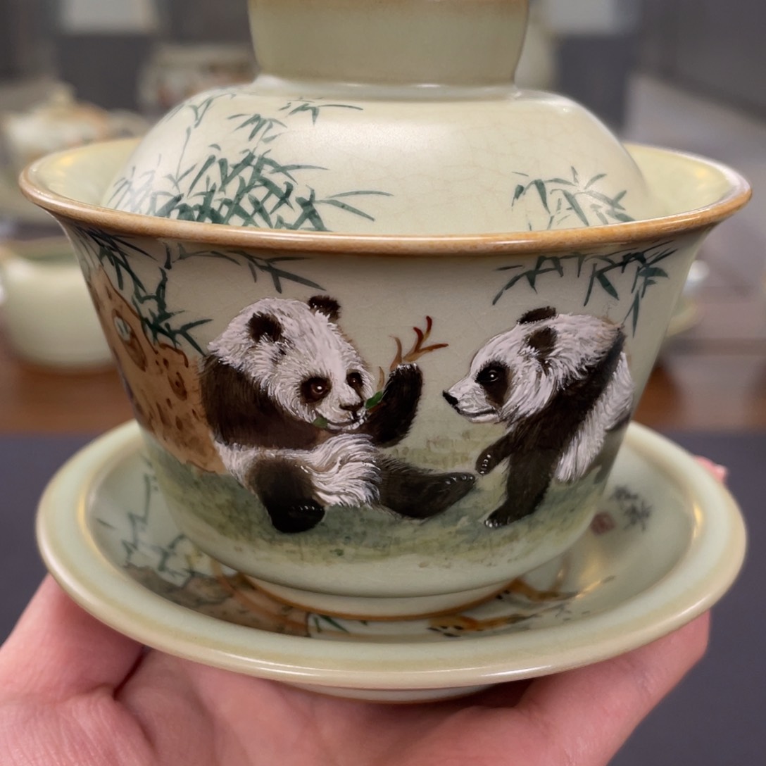 余秀华老师手绘熊猫