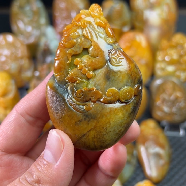 和田玉把件未镶嵌