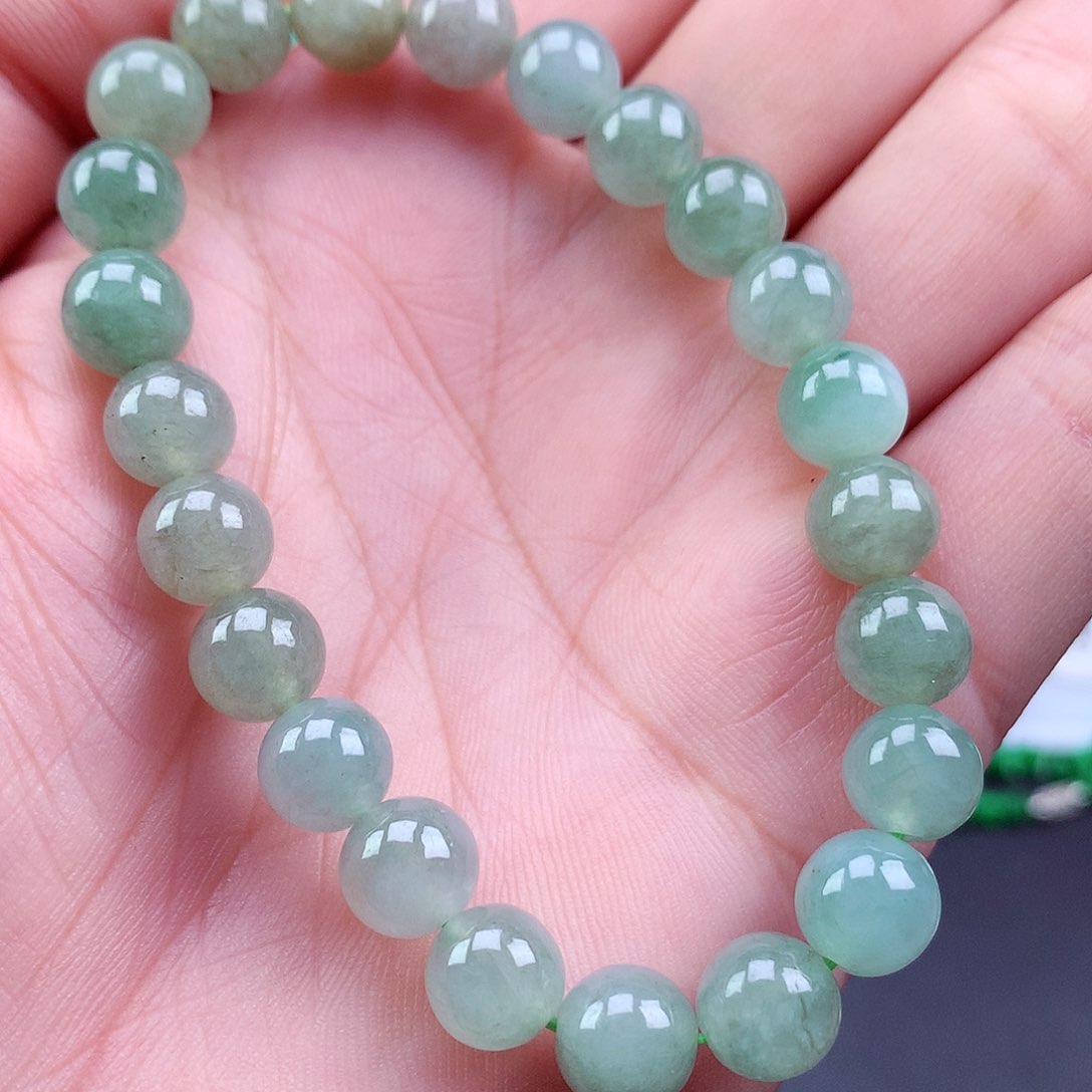 未镶嵌手链翡翠手串