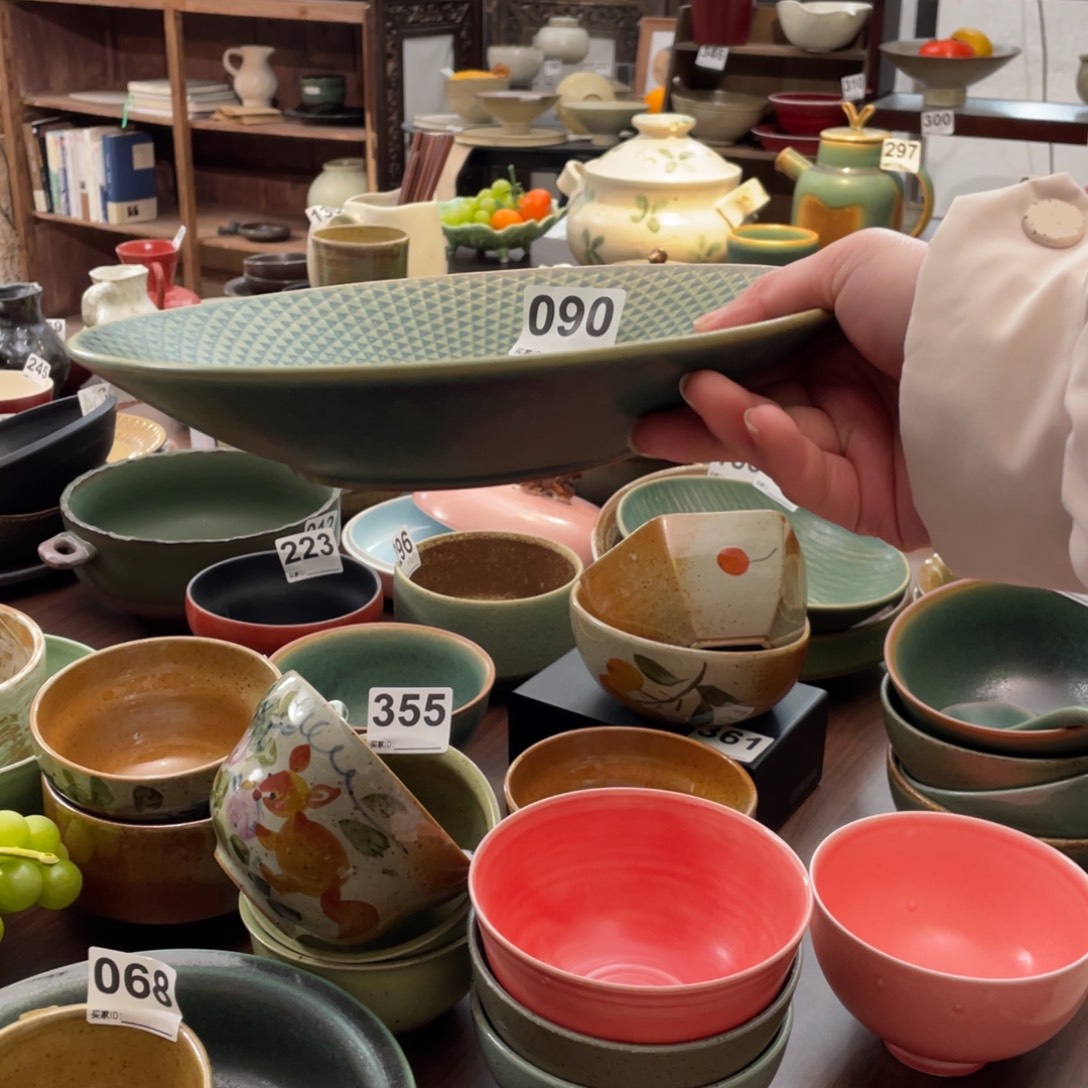 瓷片景德镇手工手作福利款