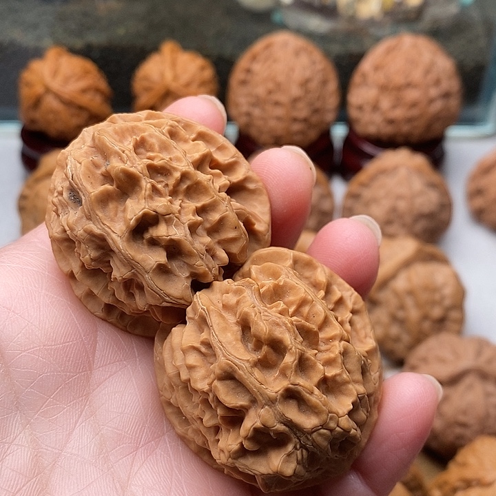 吊坠文玩核桃苹果园