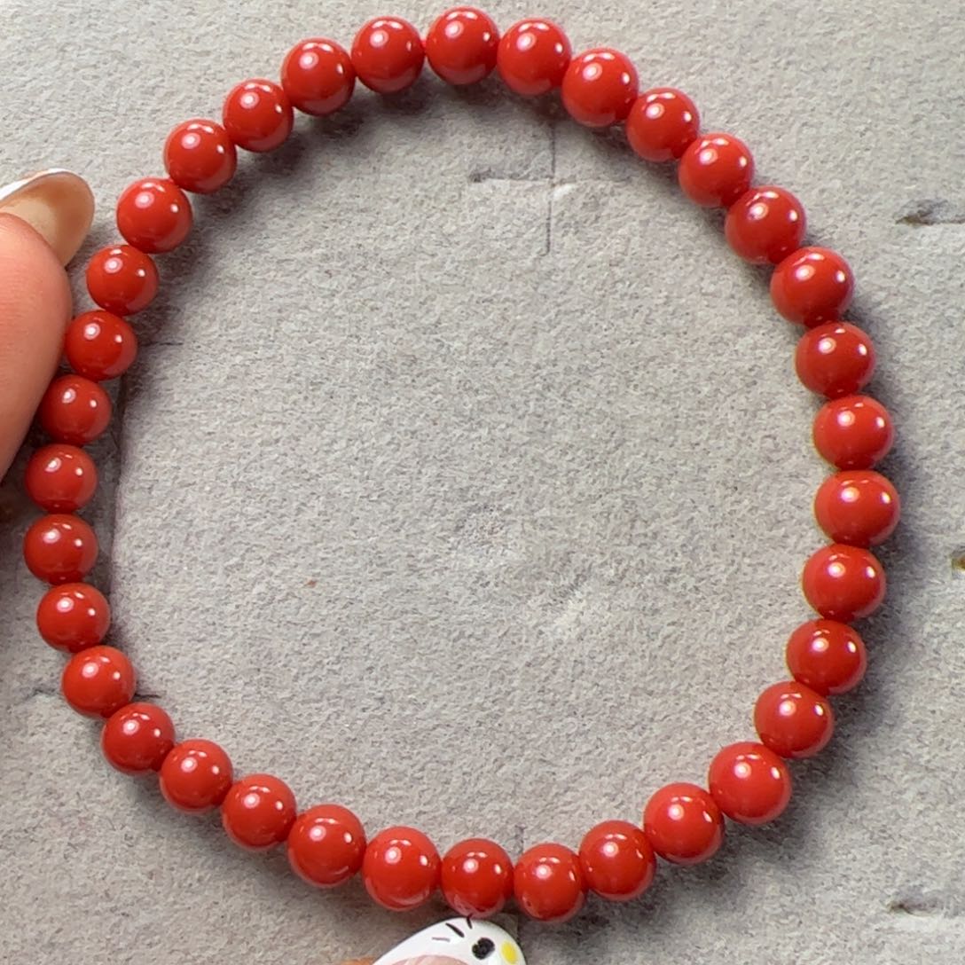 南红玛瑙5+单圈未镶嵌