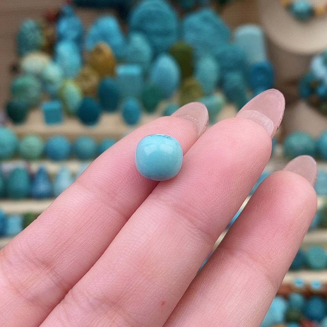 绿松石珠宝奇石未镶嵌