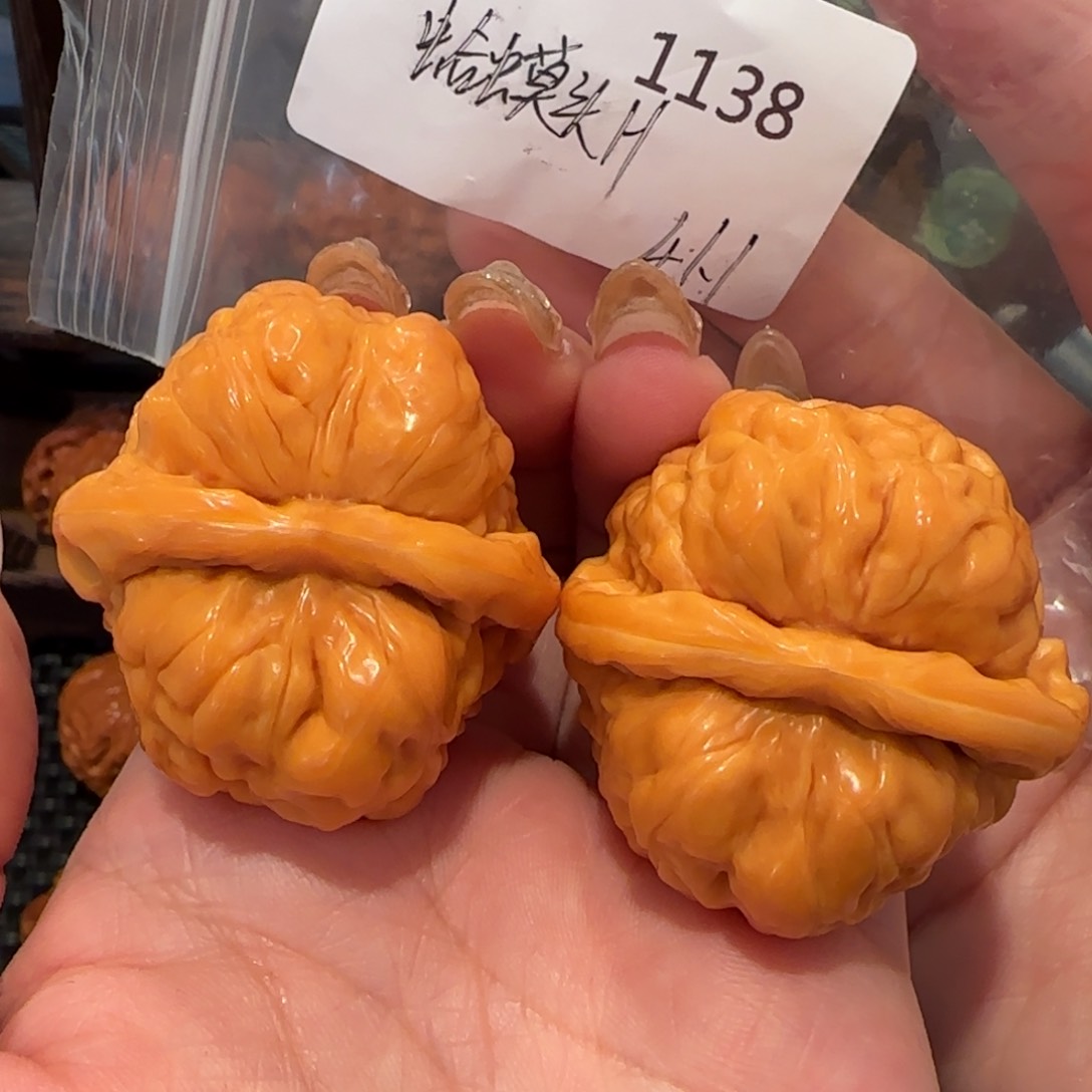 桃核吊坠J*蛤蟆头41精品1138