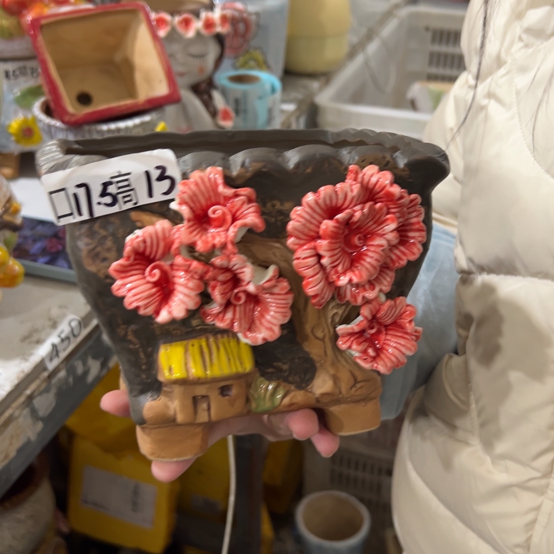 花盆，拍满20发货，退款拉黑