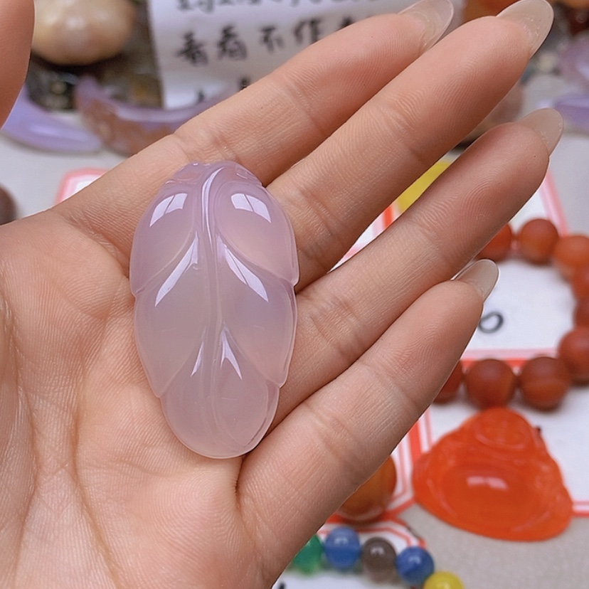 【闪购商品】未镶嵌玛瑙/玉髓珠宝半成品珊*