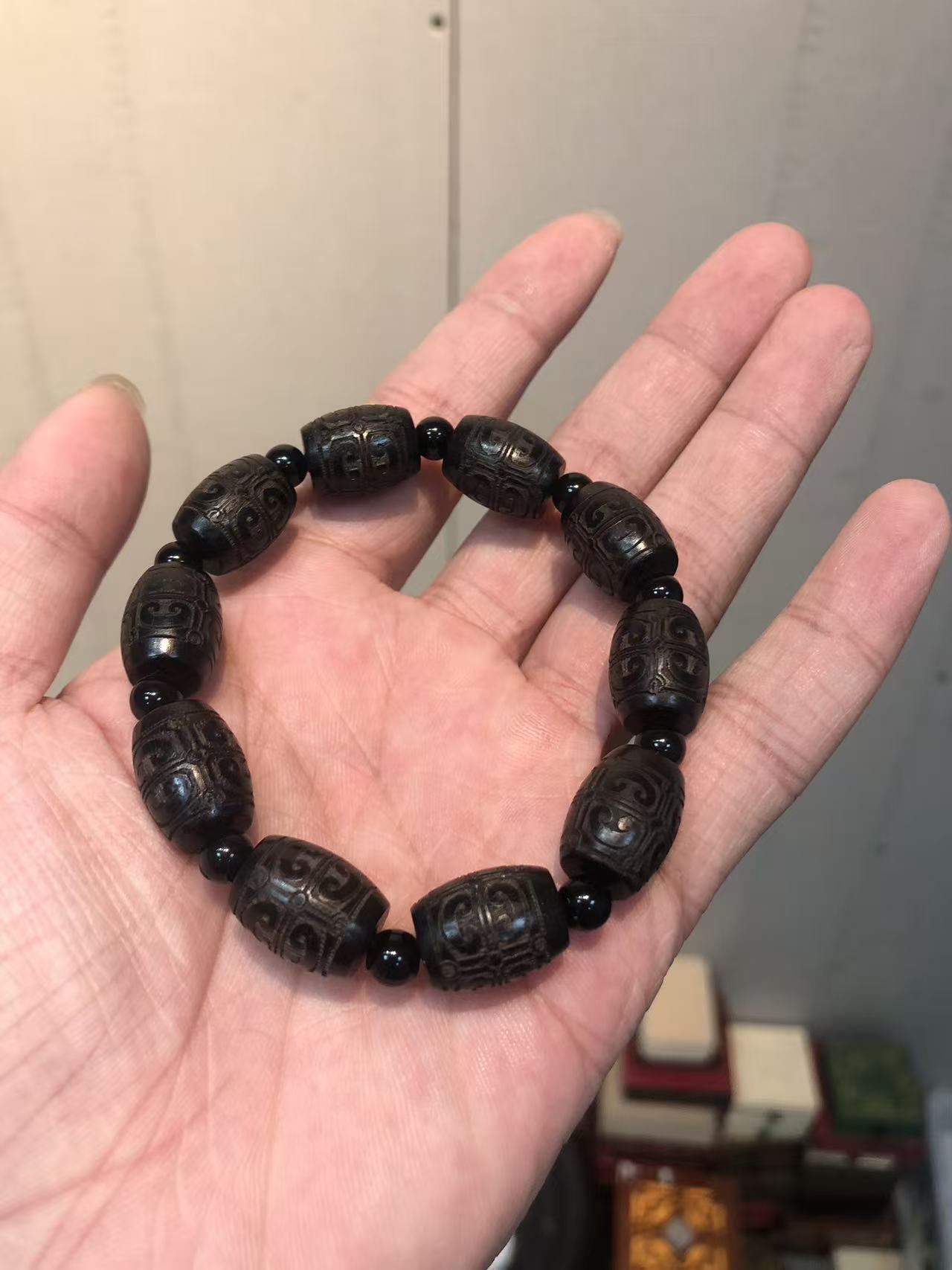 木质单圈手串无礼盒S1585