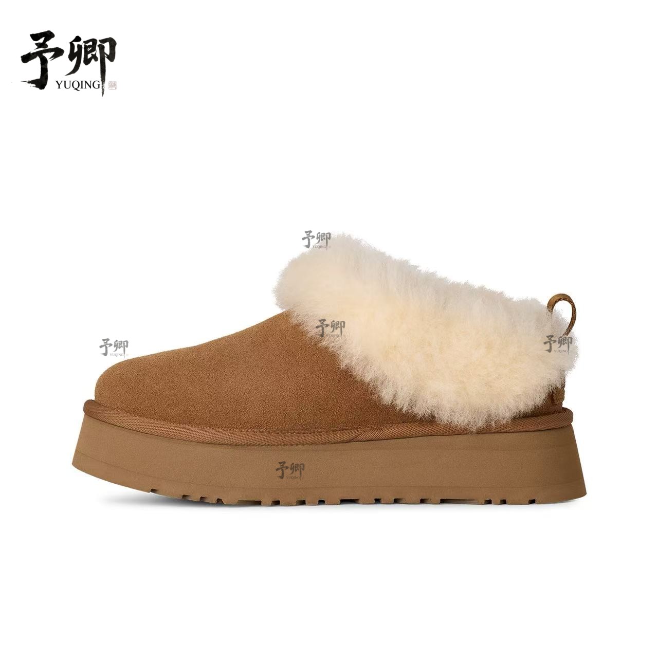 「动态防水」塔茨勒透气毛拖时尚羊皮毛一体雪地靴加绒雪地靴休闲