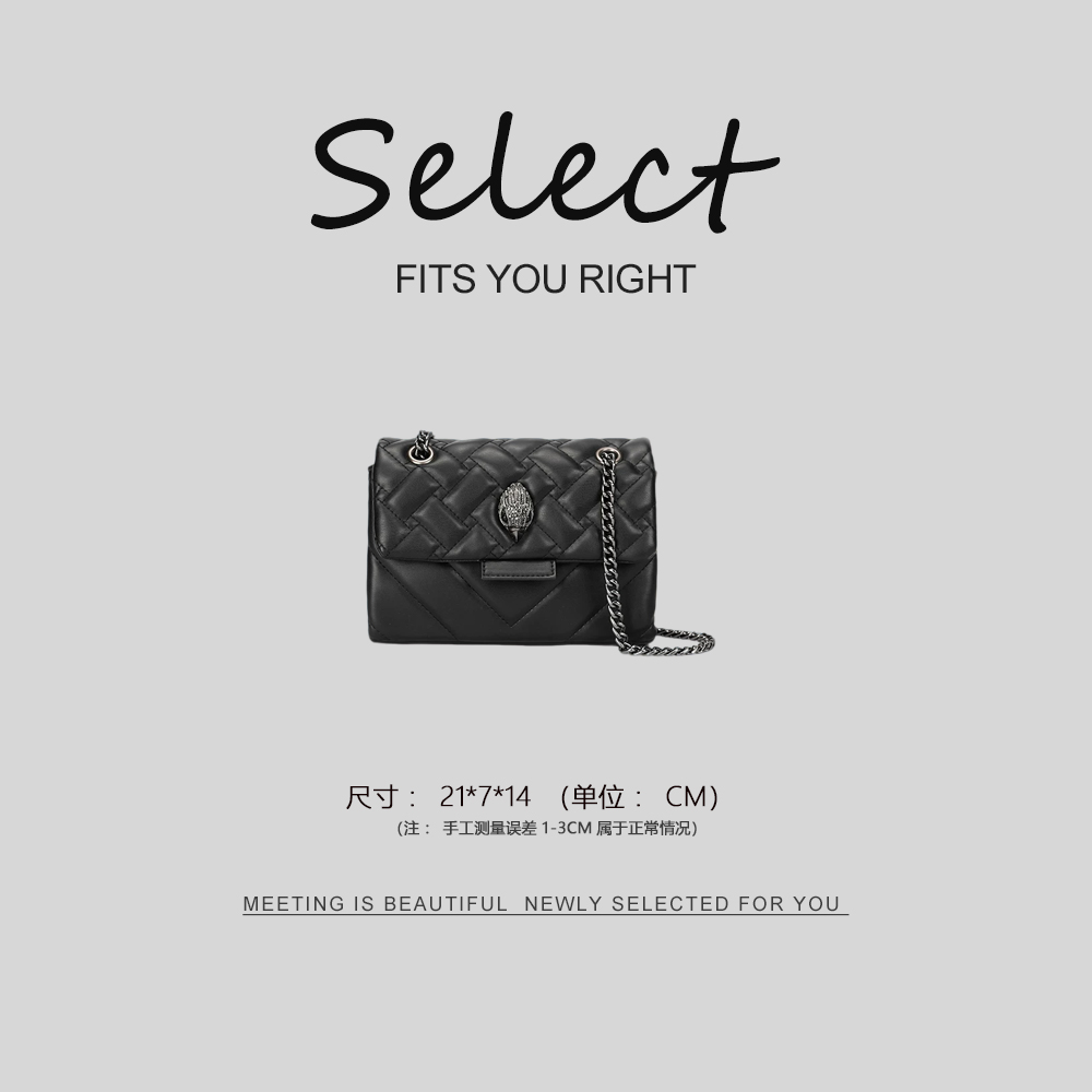 2025新款女士包包(KG1010)-小号黑色