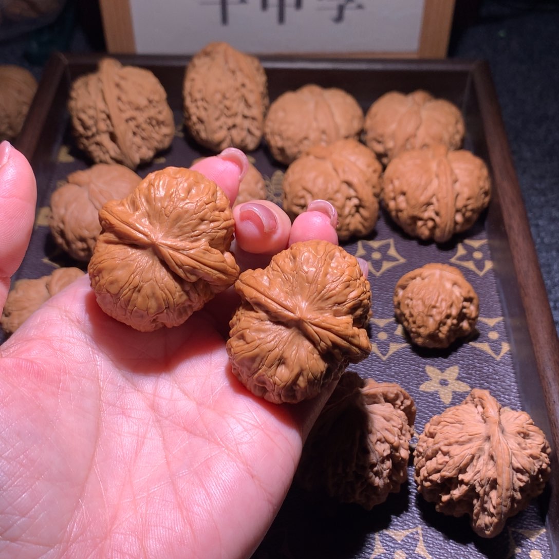 文玩核桃把件用****1元宝43全品