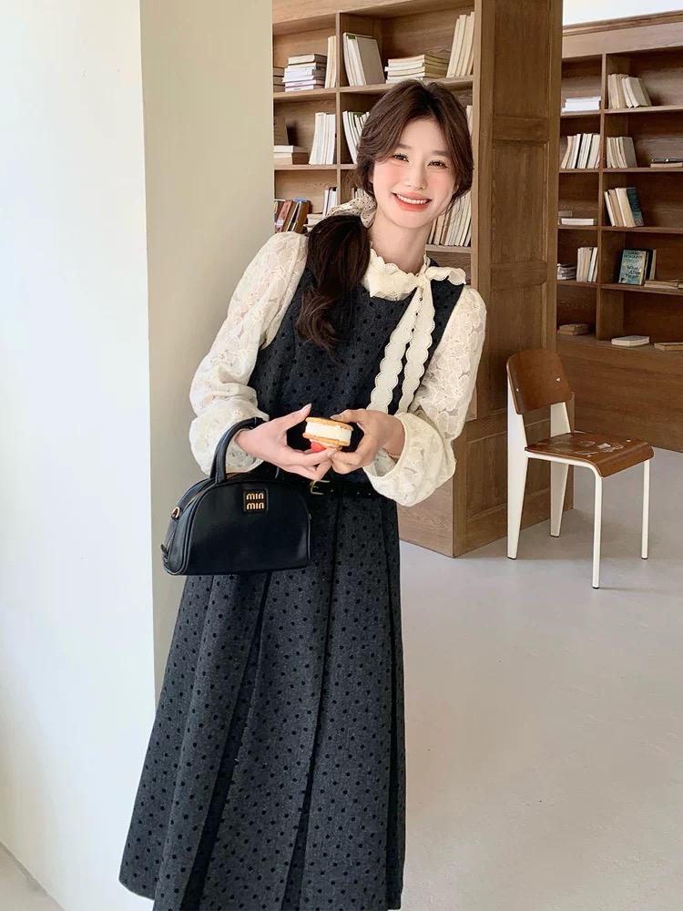 孤品服饰链接（NO退换）无运费险 温柔甜美连衣裙子春装新款