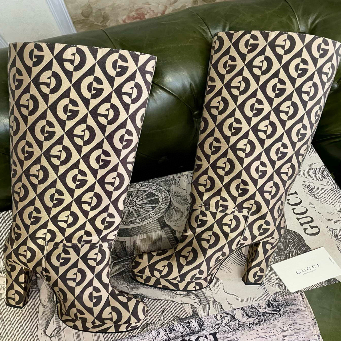 未使用 GUCCI/古驰 Gucci长靴  原价一万多