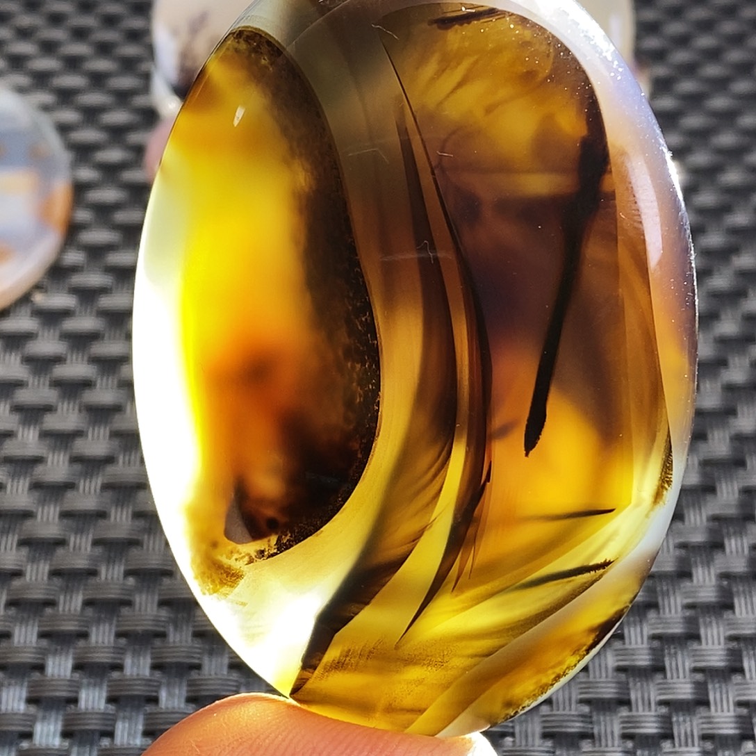 鸟***爷玛瑙/玉髓未镶嵌吊坠(不含链)