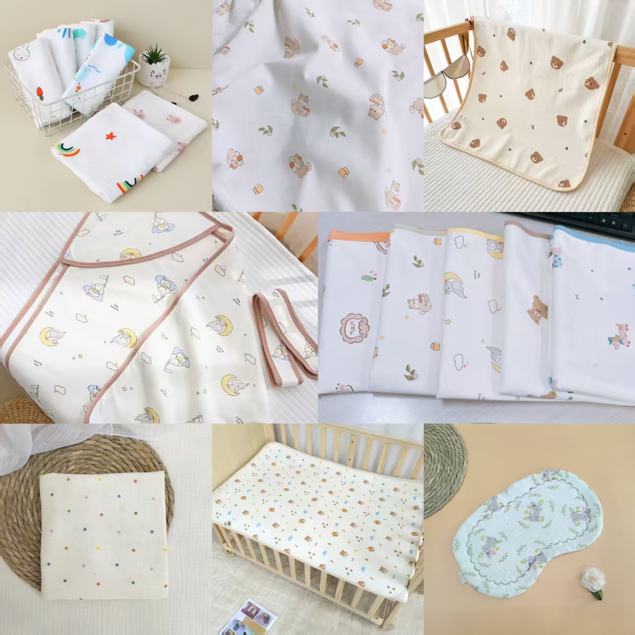 99-139直播专用宝宝新生儿婴童待产床上用品抢购