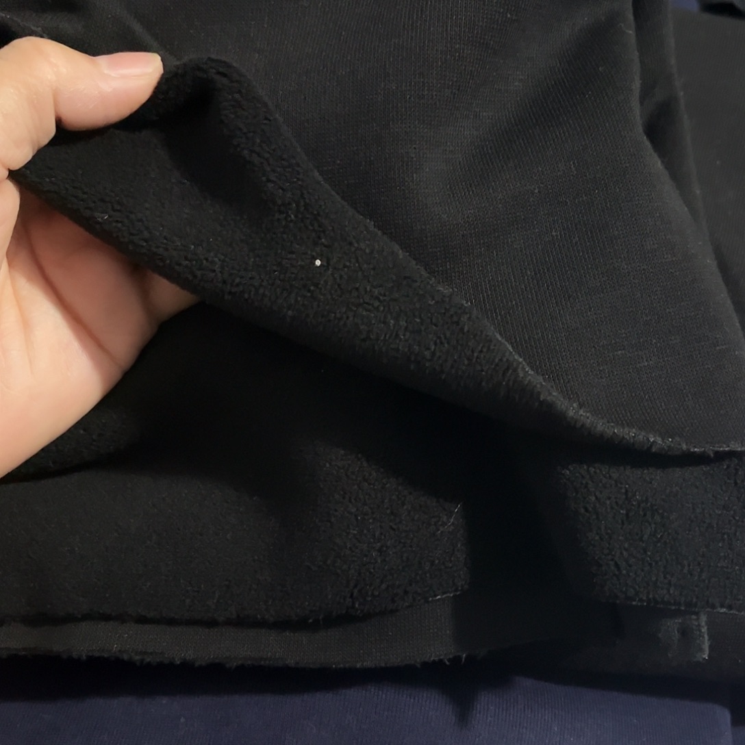 黑色奥利绒1.8×2米长带螺纹