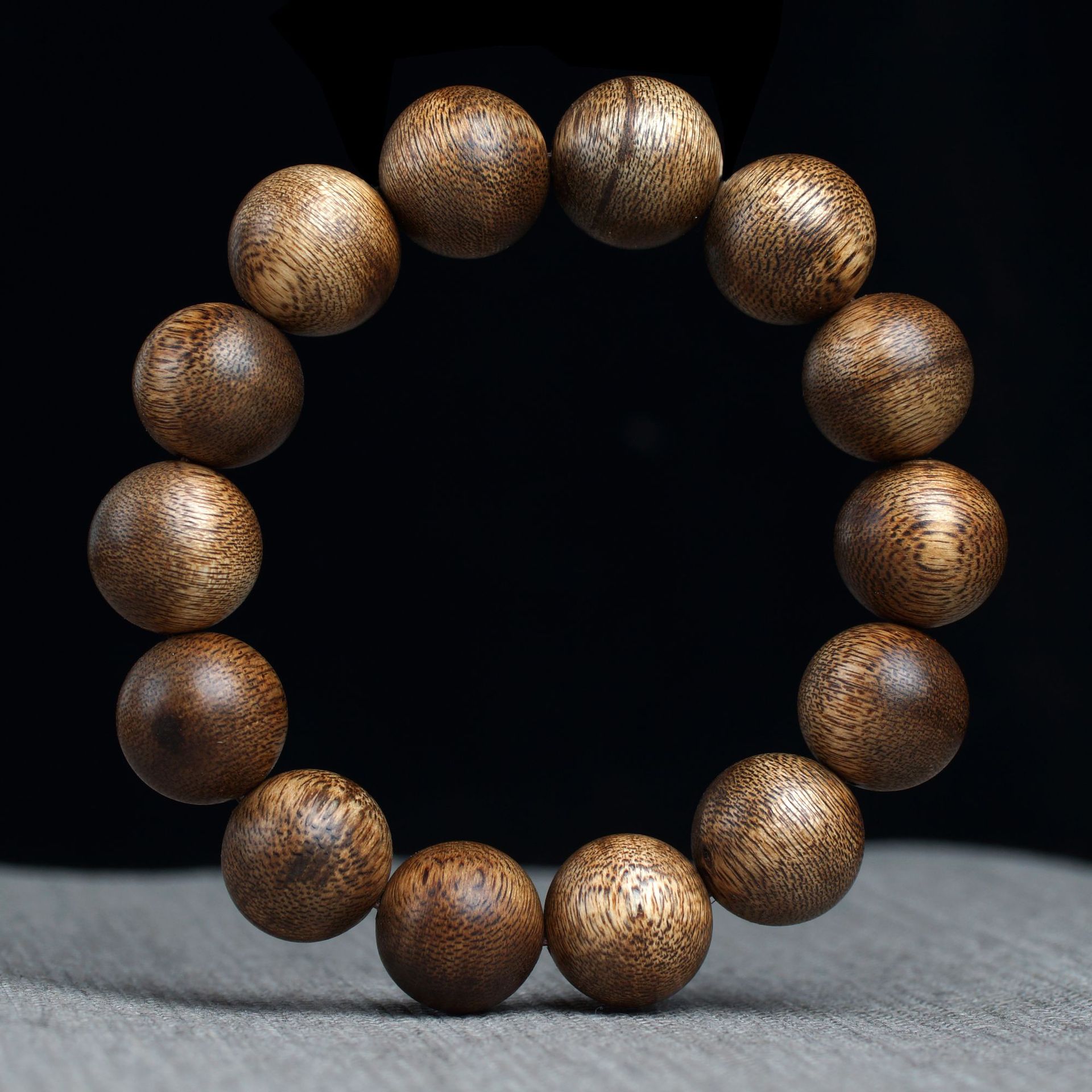 沉香沉香手串卡20mm绿奇楠沉香高品质高结油高端多样性发一