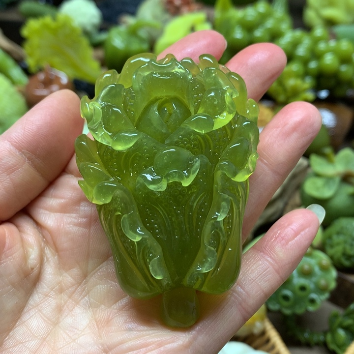 蛇纹石玉手把未镶嵌