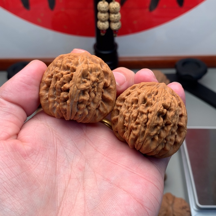 桃核吊坠41精品四座楼