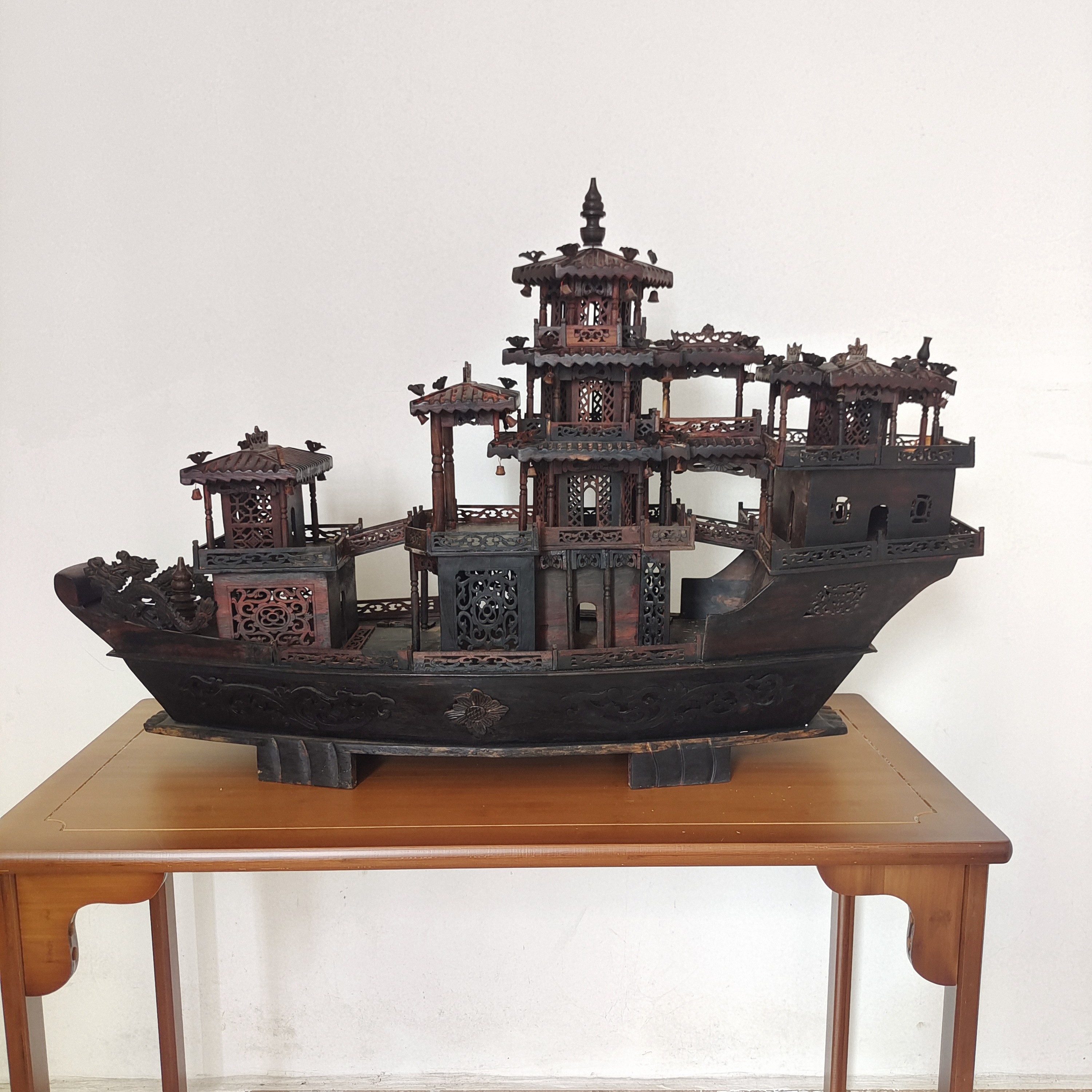 木质模型拼装中式摆件DIY手工传统手艺建筑原传微景观纪念品