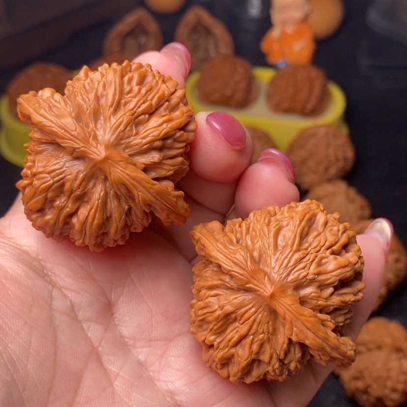 【闪购商品】把件文玩核桃918号四座楼45