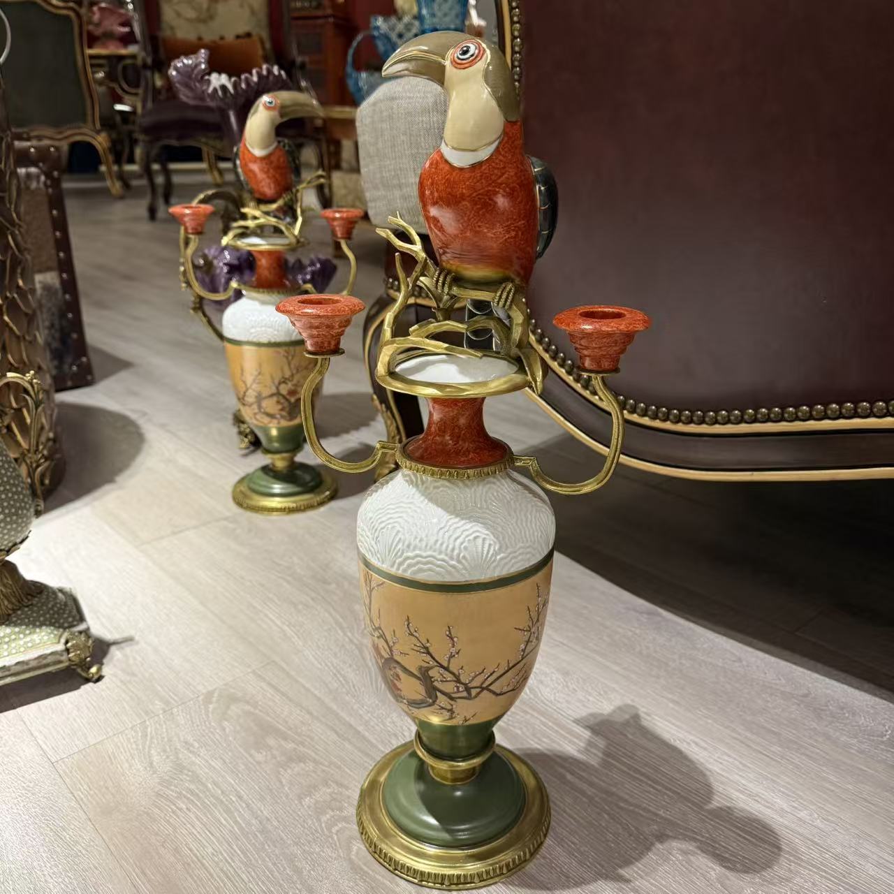 【欧美外单】大嘴角烛台右