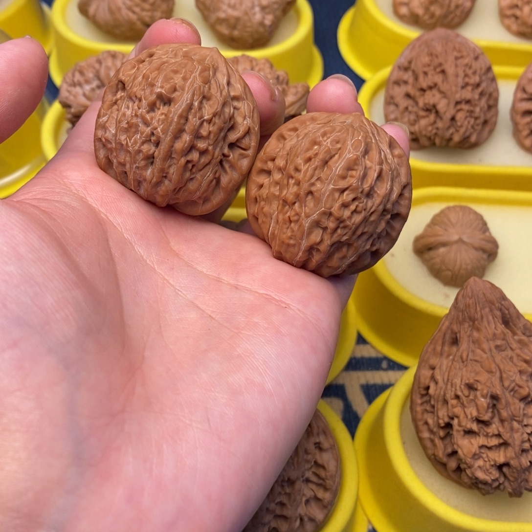 文玩核桃把件38铁锤福利