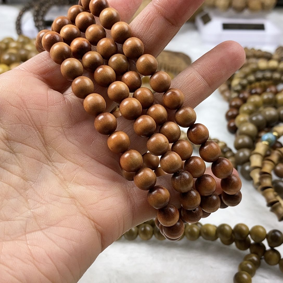 檀香木手串/手链奶香浓郁0.8/108
