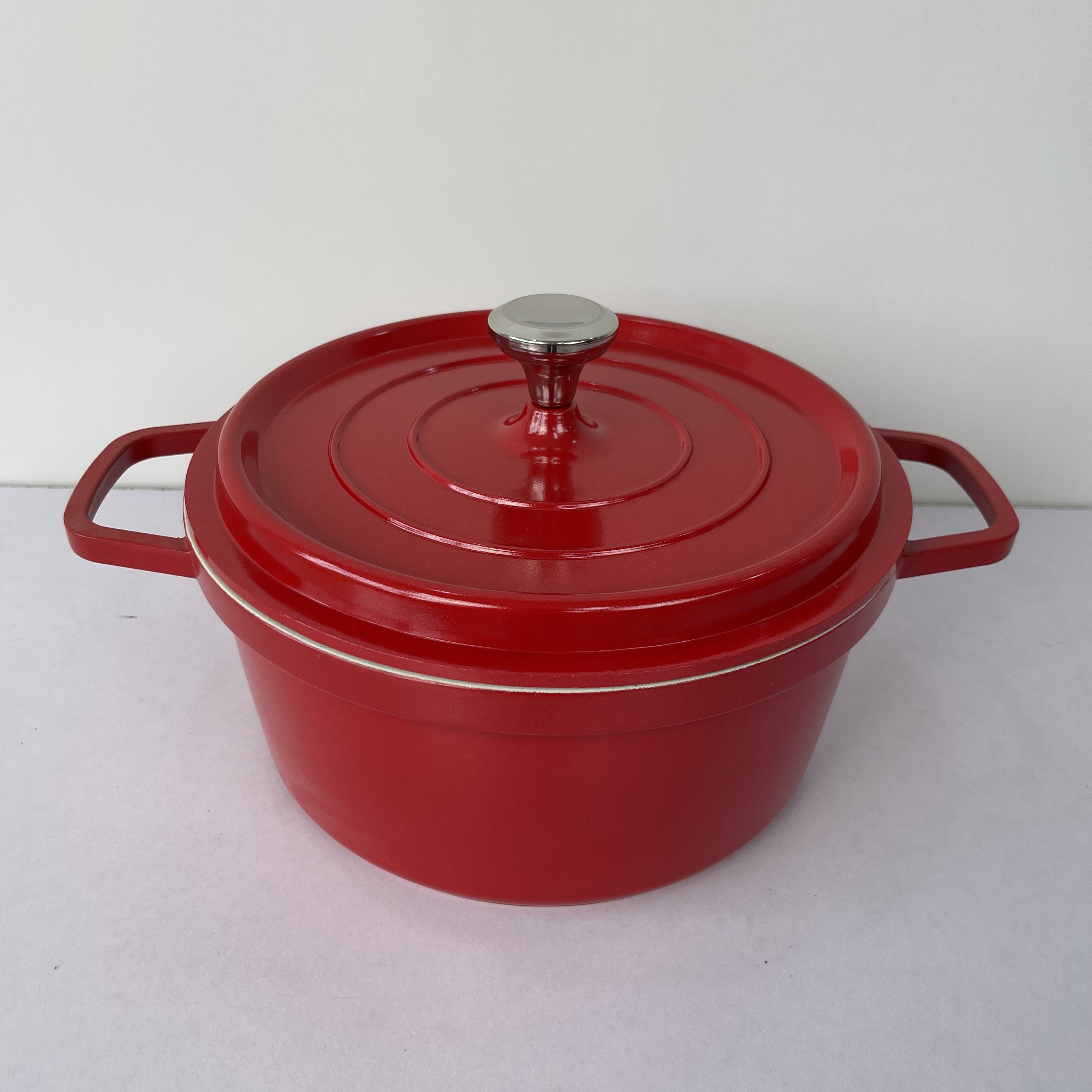 珐琅搪瓷微压汤锅不粘锅微压力锅低压省时炖煮煲汤锅F3