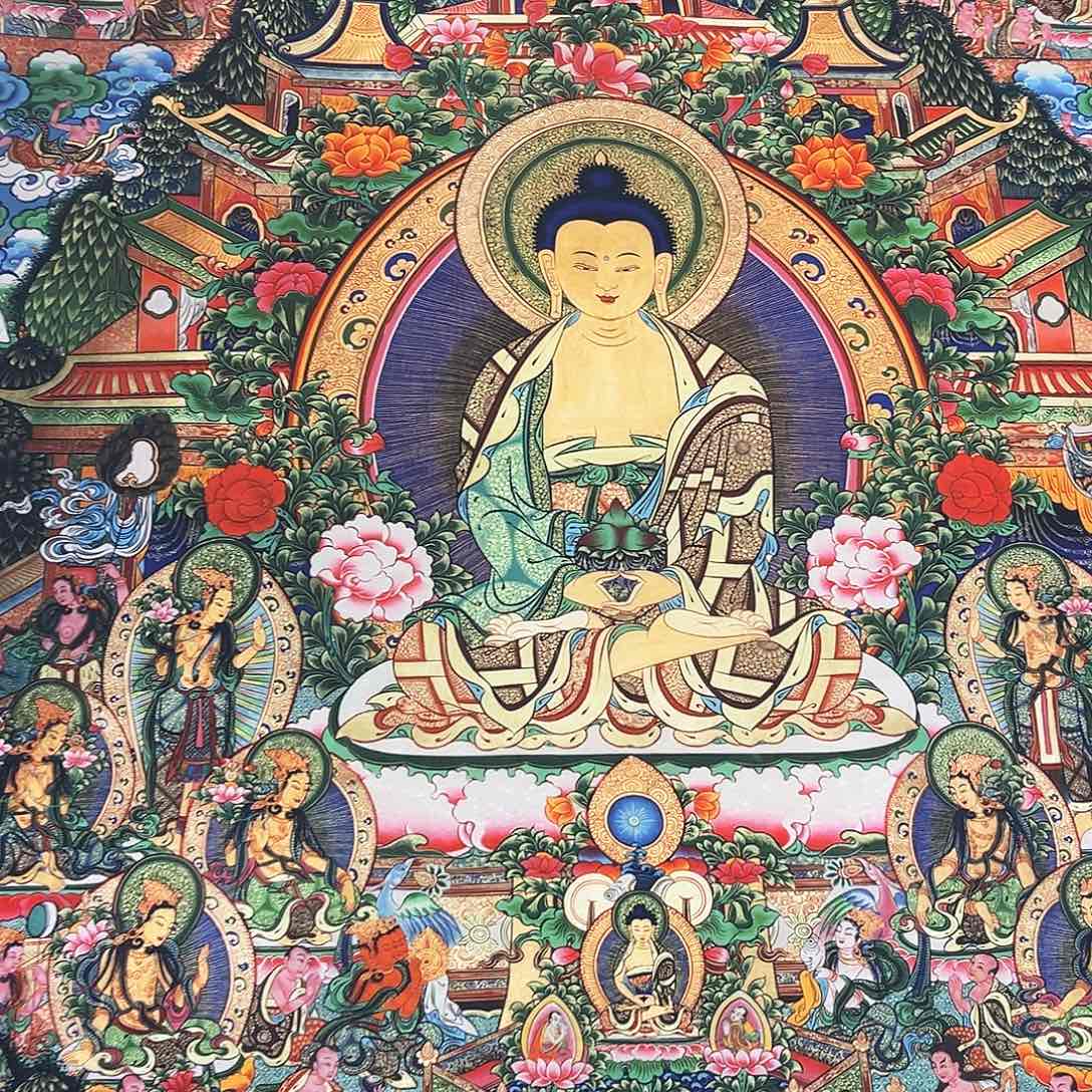 卷轴画唐卡精品原作