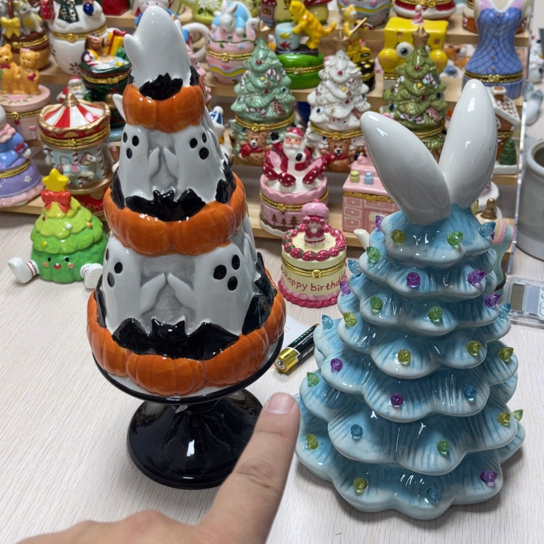 摆件陶微瑕疵陶瓷摆件完美主义慎拍