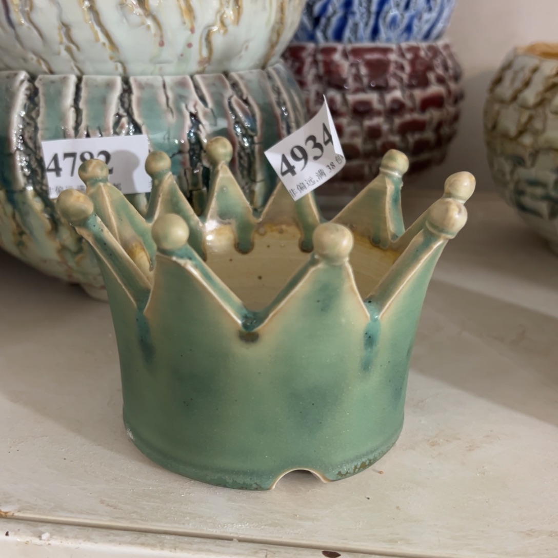 红陶口10高8 景德镇手工花盆