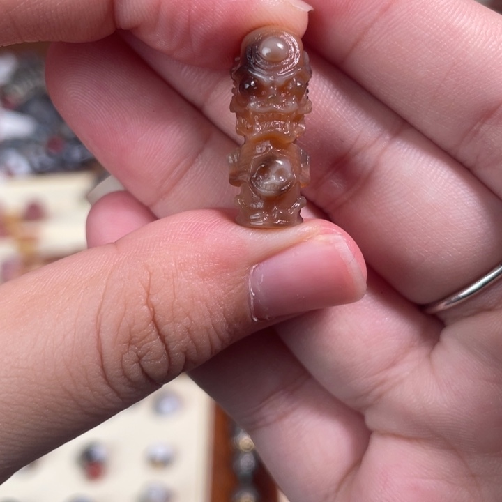 玛瑙/玉髓未镶嵌颈饰8三通