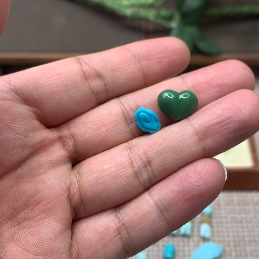 内***谁绿松石未镶嵌1配饰