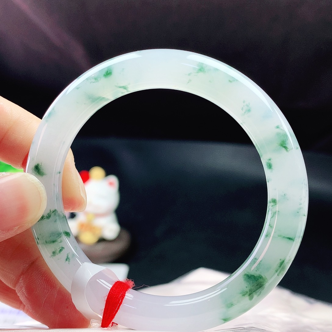 未镶嵌手镯翡翠52圆