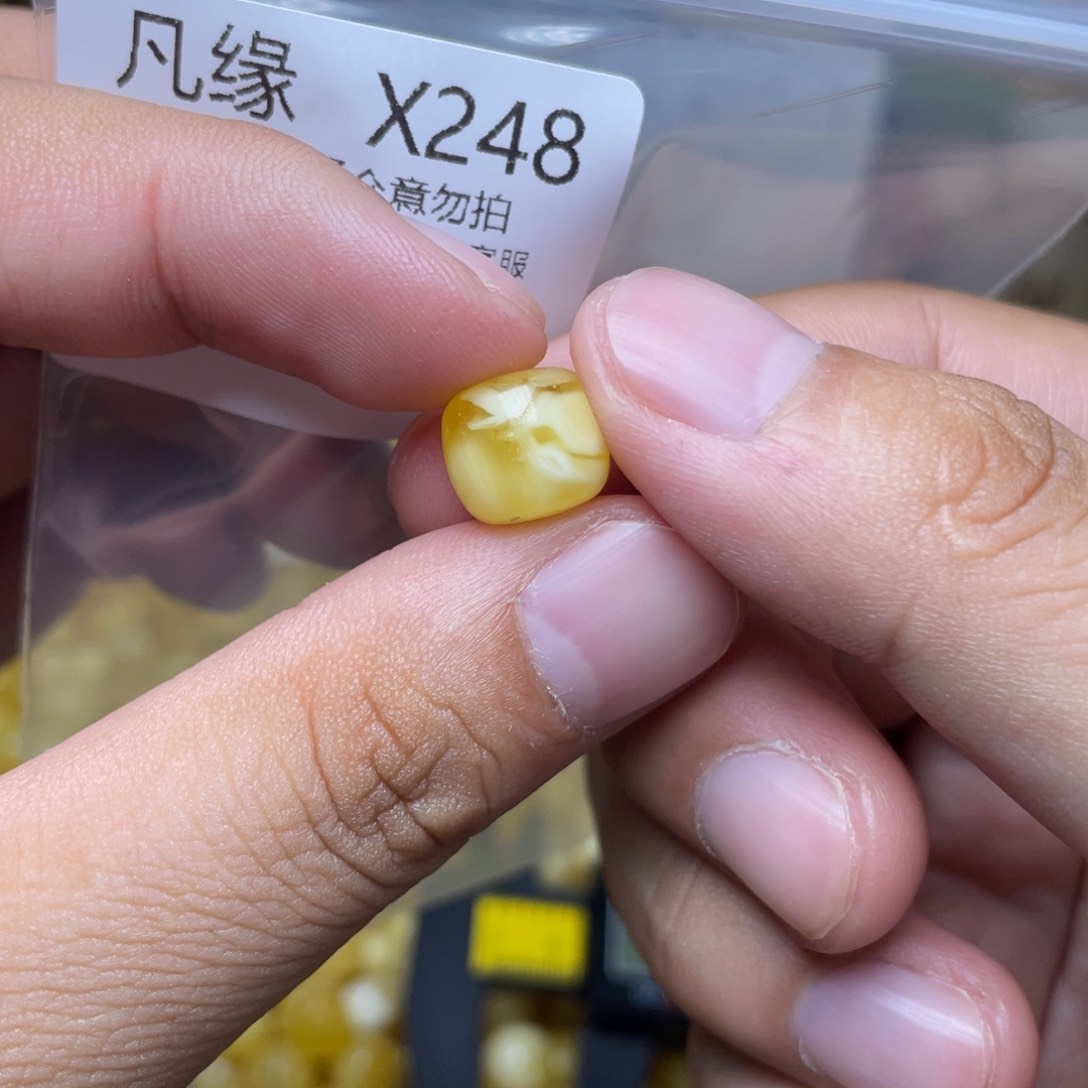 琥珀未镶嵌珠宝奇石