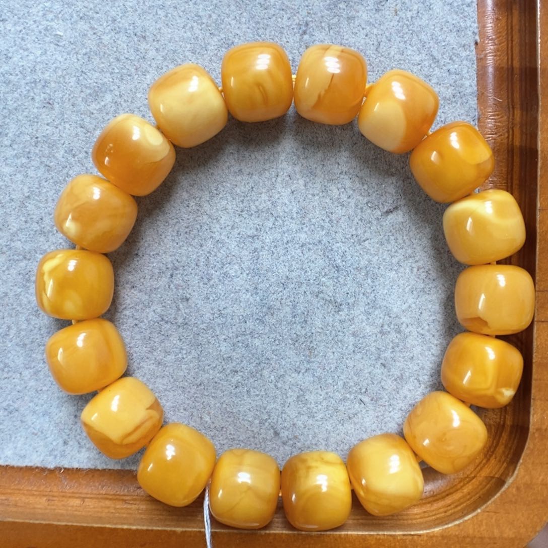 蜜蜡手串未镶嵌蜜蜡手串