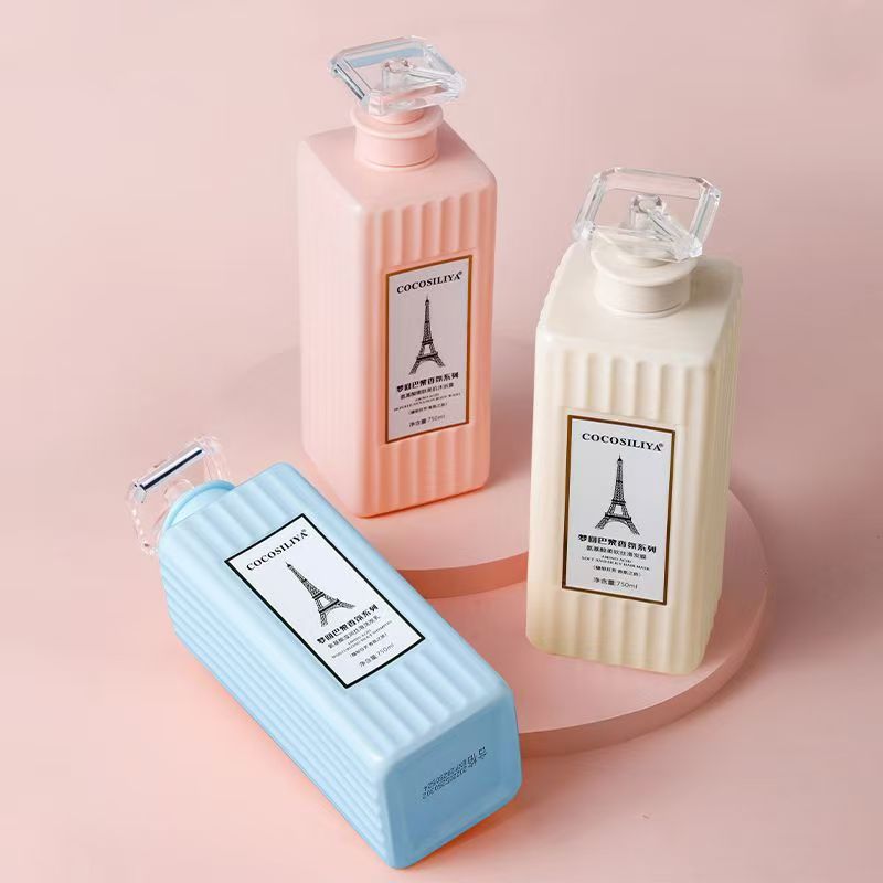 3瓶套装COCOELISSA香氛沐浴露洗发水养护发膜大容量家庭套装留香