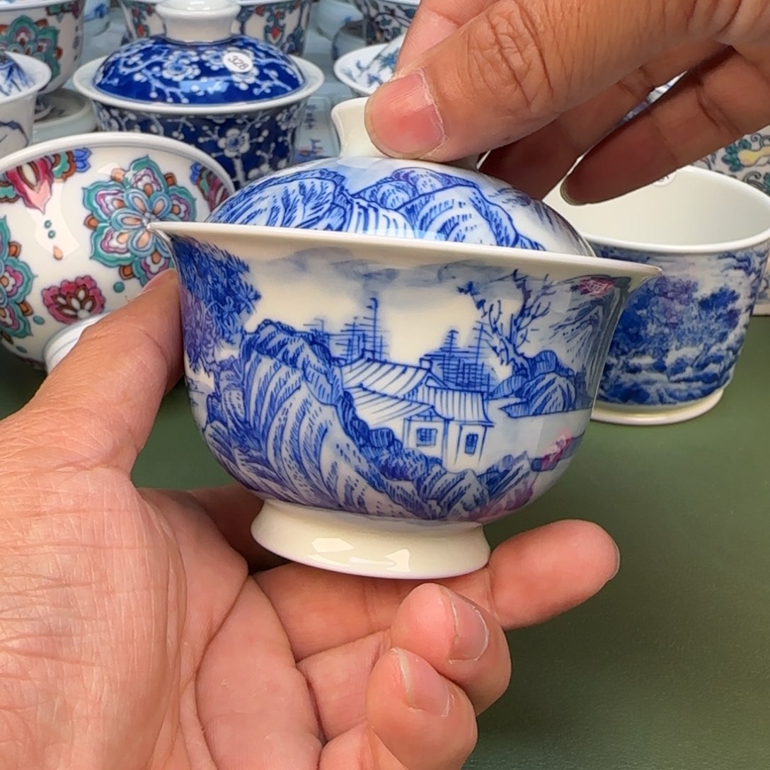 景德镇手绘茶器闪购334