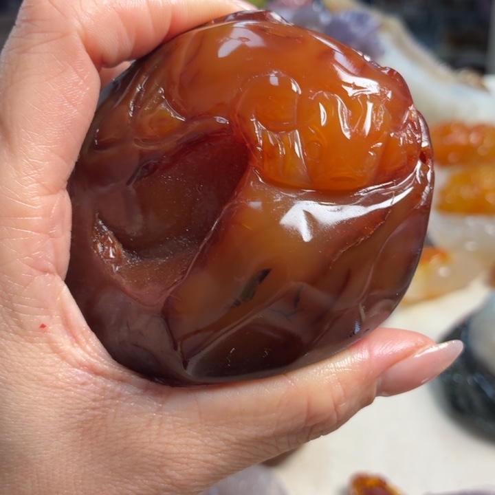 玛瑙/玉髓未镶嵌吊坠(不含链)