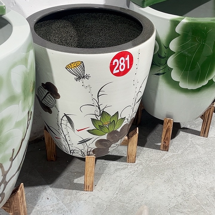 简***爱摆件陶直径34高34……景德镇陶瓷