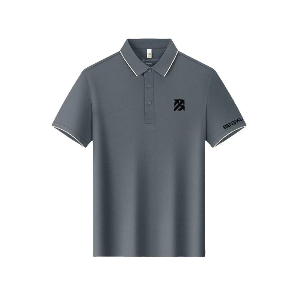 8828 路 新款男士POLO短袖时尚休闲夏季简约翻领