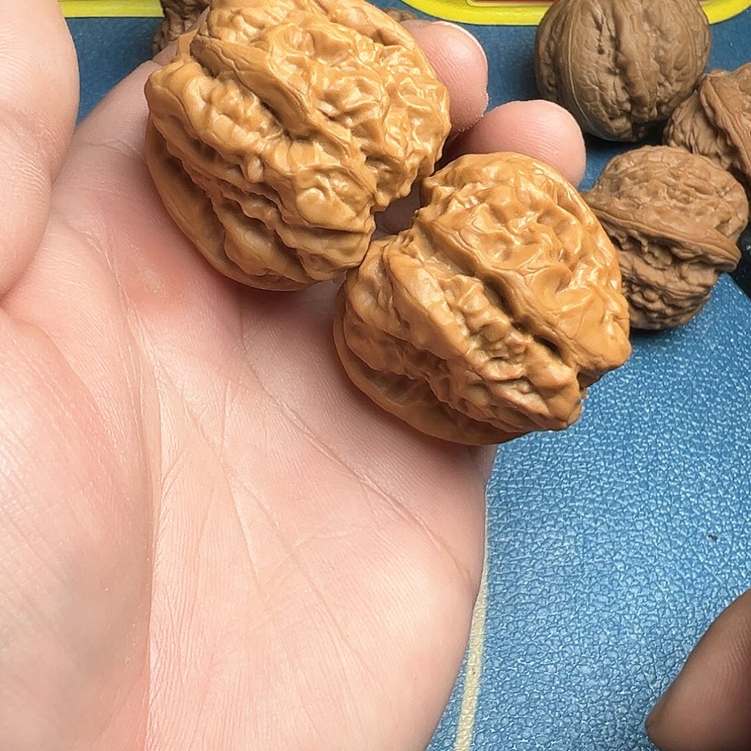 文玩核桃把件40蛙蛙