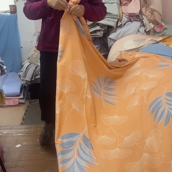 棉长绒棉橘色叶子银杏叶4.5米