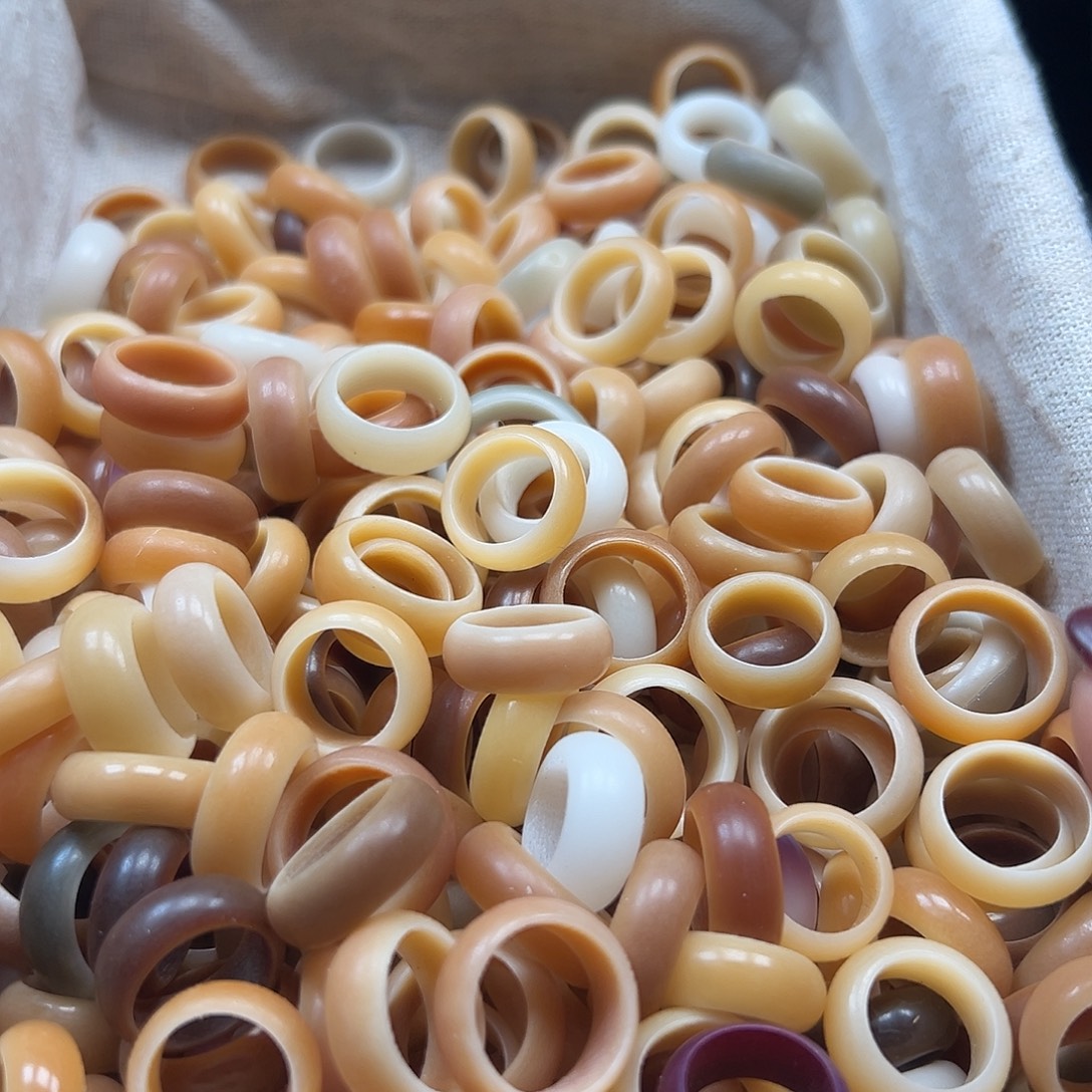 菩提根/象牙果手串微瑕跑环10颗