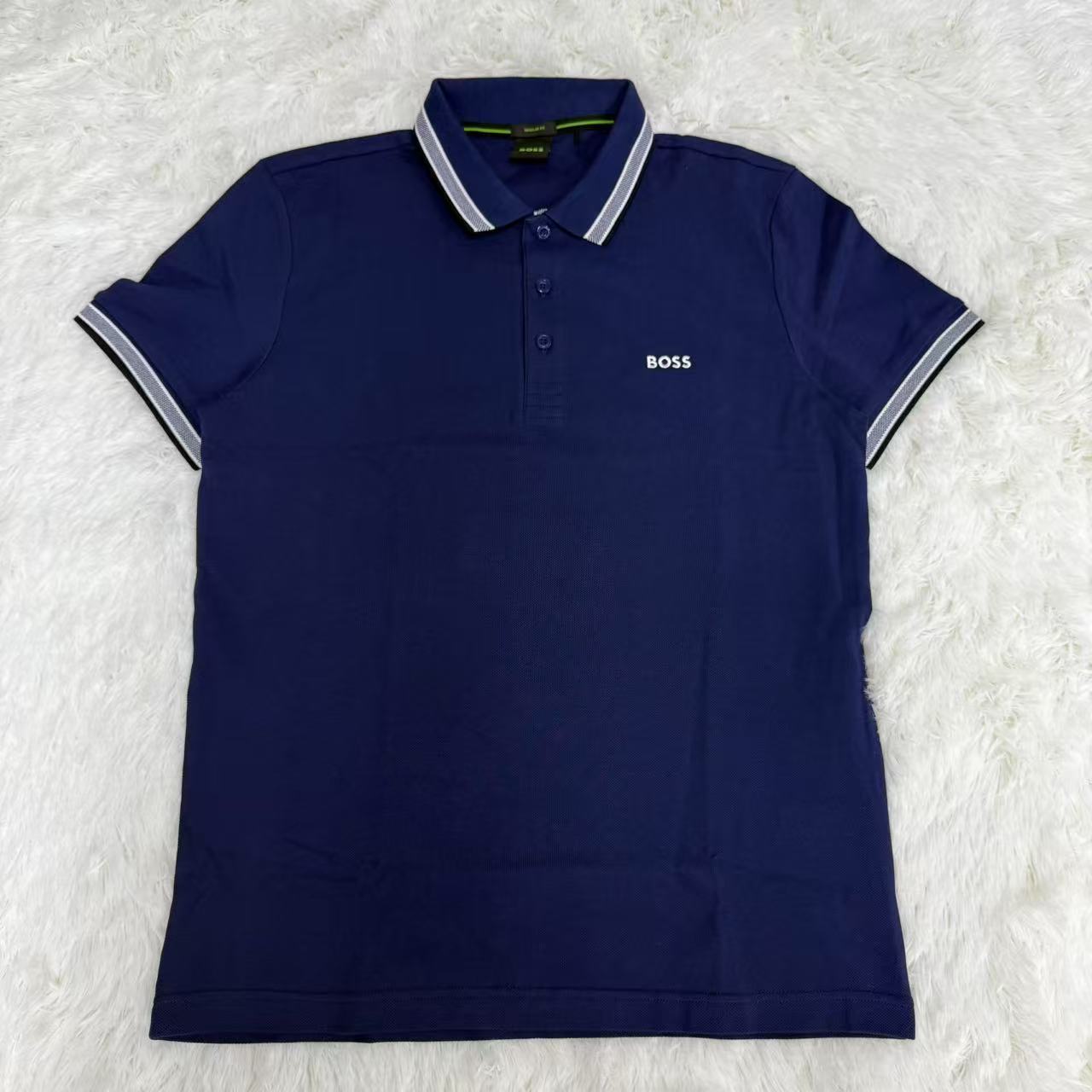 HugoBoss/雨果博斯无吊牌boss 男短袖polo商务休闲时尚