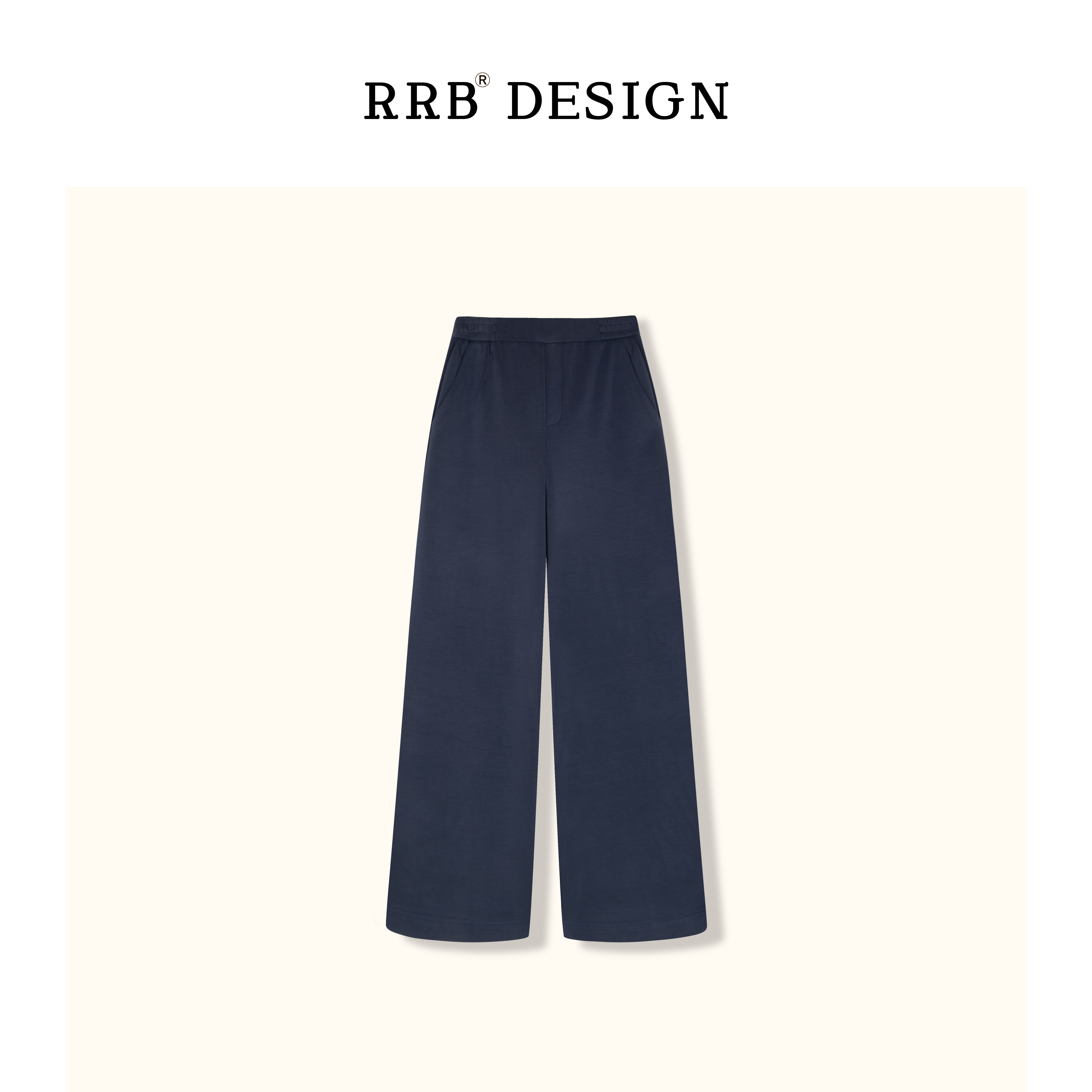 RRB Design「裸感神裤」慵懒时髦高腰显瘦百搭舒适垂坠感阔腿裤