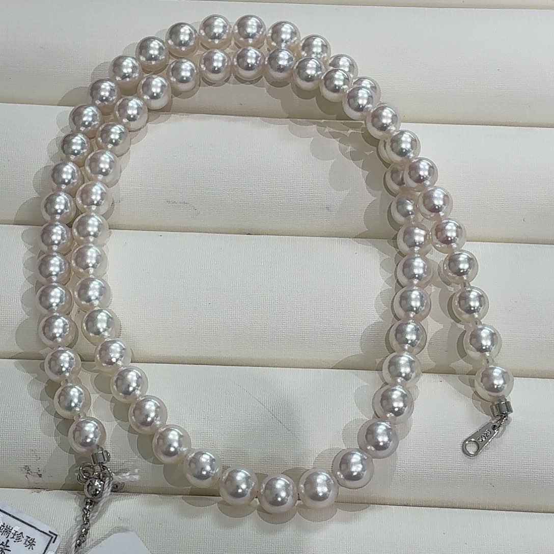 未镶嵌海水珍珠颈饰真科研SQ6-6.5无调色